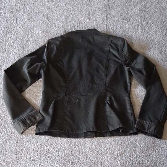 New Vince Camuto Dark Green Utility Jacket - Picture 8 of 8